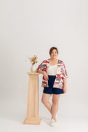 2-WAY Yuki Outerwear (édition limitée print - Japanese / Nude Pink)