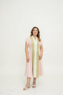 Serenity Panel Dress (Petal Sage Cream)