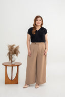 Silken Slip Sleeve Top (Black)