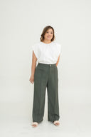 Modern Flow Tailored Pants (Sage)