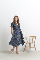 Kimono Wrap Dress (édition limitée print - Golden Fall)