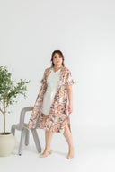 Printed Throw Outerwear (Batik)