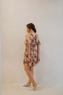Flutter Halter Romper (Modern Batik Prints)