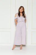 Stripes Midi Jumpsuit (Khaki), One-Piece - 1214 Alley
