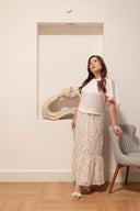 Wildbloom Iron-Free Elastic Waist Skirt (Painter’s)