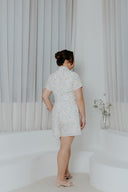 Detachable Mandarin Collar Romper (Bloomfield Embroidery) - ELTWINE