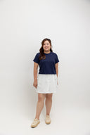 Easy Baby Tee Top (Navy)