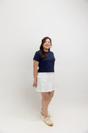Easy Baby Tee Top (Navy)
