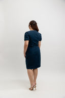 Belted Denim Dress (Vintage Wash)