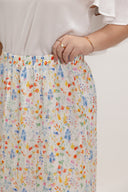 Wildbloom Iron-Free Elastic Waist Skirt (Painter’s)