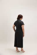 The Polo Dress (Charcoal)