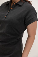 The Polo Dress (Charcoal)