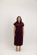 The Polo Dress (Burgundy)