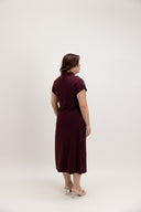 The Polo Dress (Burgundy)