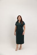 The Polo Dress (Forest Green)
