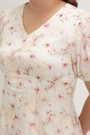 Tenderline Poise Dress (Petal Lace Embroidery)