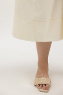 Classic Linen Culottes (Cream) - ELTWINE