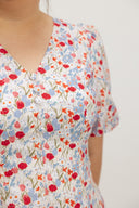 Reunion Dress (Cherry Poppies)