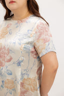 TwinBloom Reversible Dress (Midnight & Watercolour Rose) - ELTWINE