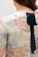 TwinBloom Reversible Dress (Midnight & Watercolour Rose) - ELTWINE