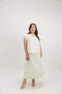 Sunday Soft Frill Blouse (Cream)