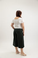 Sweetheart Eyelet Flutter-Sleeve Top (Ivory)