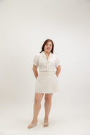 Open House Ribbon Skorts (Ivory)