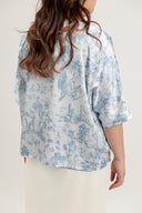 2-WAY Yuki Outerwear (édition limitée print - Toile De Jouy in BLUE)