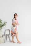 Printed Throw Outerwear (Playful Art)