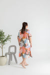 Printed Throw Outerwear (Playful Art)