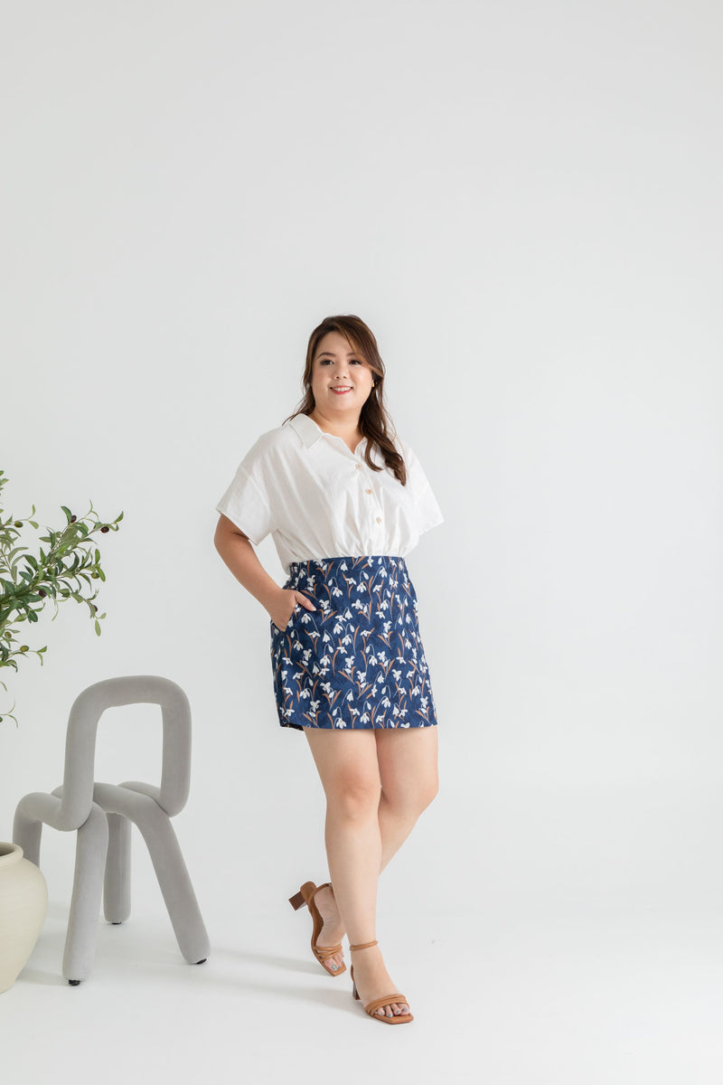 Everyday Skorts (Bluebell Flowers)