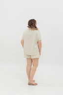 Coastal Stripe Shirt (Creme)