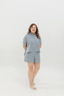 Coastal Stripe Shirt (Blue)