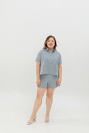 Coastal Stripe Shirt (Blue)