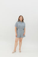 Atlas Stripes Shorts (Blue)
