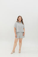 Coastal Stripe Shirt (Grey)