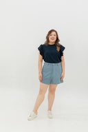 Atlas Soft Denim Shorts (Blue) - ELTWINE