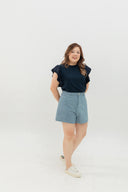 Atlas Soft Denim Shorts (Blue) - ELTWINE