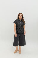 Frame Soft Denim Top (Midnight)