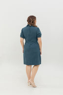 Ease Soft Denim Shift Dress (Vintage Blue)