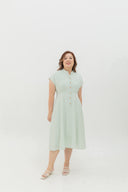 Vienna Stripe Dress (Green)