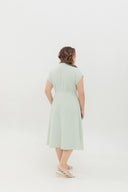 Vienna Stripe Dress (Green)