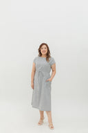 Maven Stripe Dress (Black)