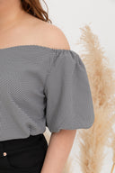 Heartshape Neckline Top - Multi Wear (Black)