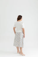 Iron-Free Square Neck Top (White)