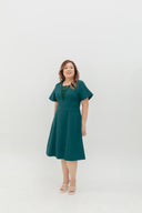 The Marceau Dress (Cypress Green)