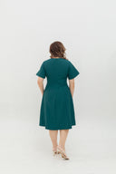 The Marceau Dress (Cypress Green)