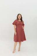 The Marceau Dress (Terra Rust)