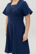 The Marceau Dress (Midnight Blue)