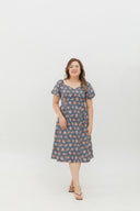 Aurora Sweetheart Midi (Batik Bloom)